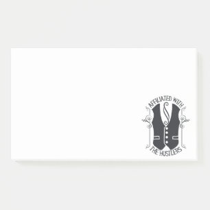 Verbonden met de slagers post-it® notes
