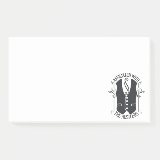 Verbonden met de slagers post-it® notes (Voorkant)
