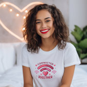 Verbonden met elkaar t-shirt