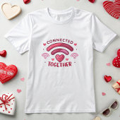 Verbonden met elkaar t-shirt