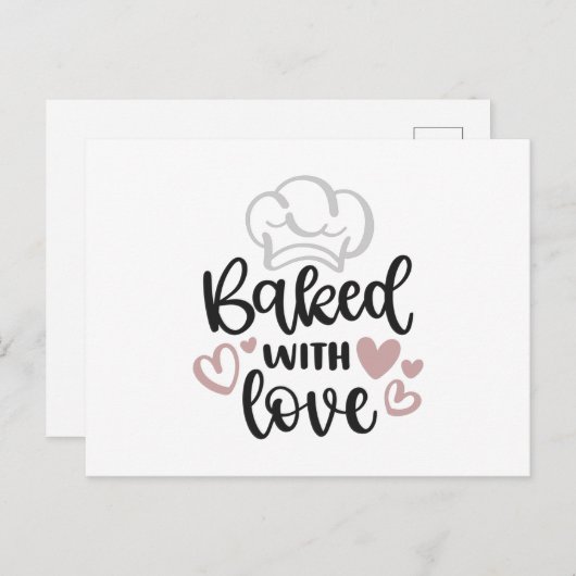 Verbonden met liefde briefkaart (Voorkant / Achterkant)