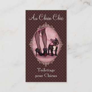 Verbonden met mijn Franse Bouledogue Visitekaartje