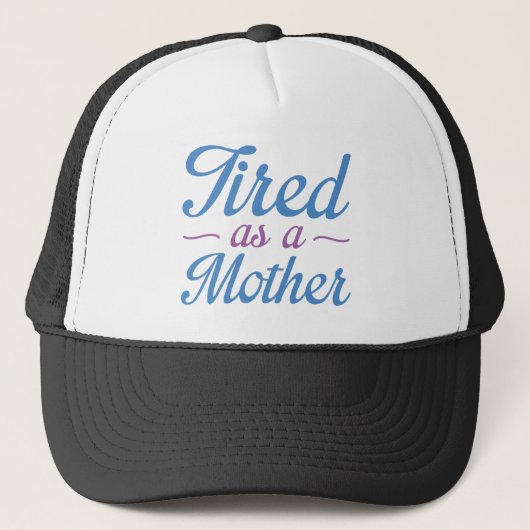 Verbonden moeder trucker pet (Voorkant)
