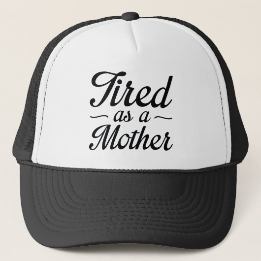 Verbonden moeder trucker pet (Voorkant)