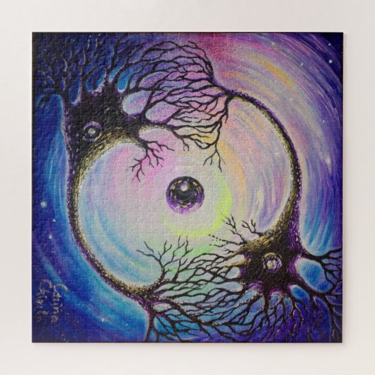 Verbonden neuronen legpuzzel (Horizontaal)