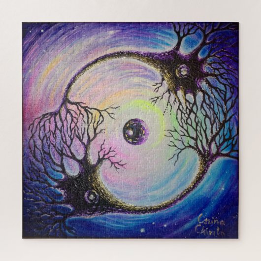 Verbonden neuronen legpuzzel (Verticaal)