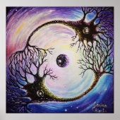 Verbonden neuronen poster (Voorkant)