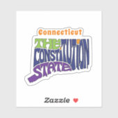 Verbonden nickname Word Art Car Decal Sticker (Vel)