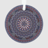 Verbonden Onafhankelijkheidsdag Acrylversiering Ornament (achterkant)