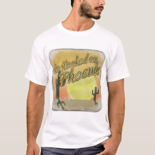 Verbonden op Phoenix Arizona Tourist Slogan T-shirt