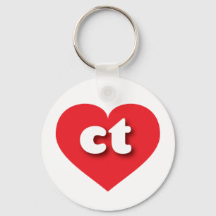 Verbonden rood hart - Ik hou van sm Sleutelhanger