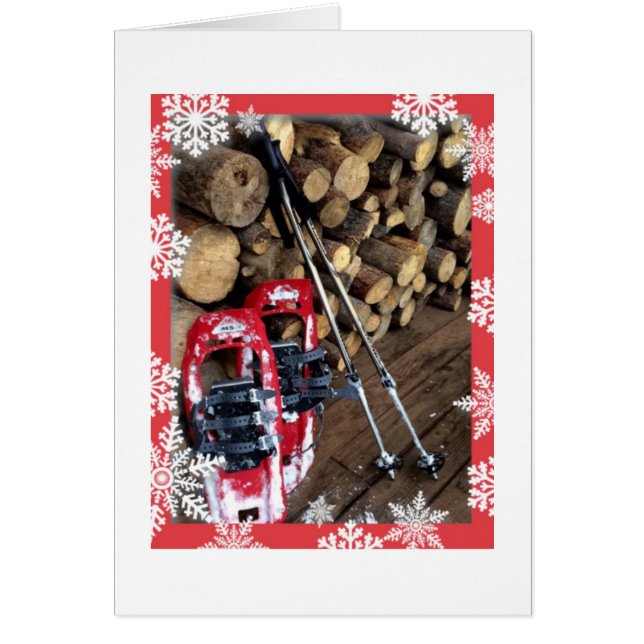 Verbonden sneeuwschokken! Opmerking Kaart (Voorkant)