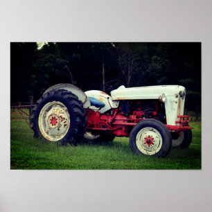 Verbonden tractor poster