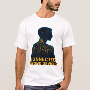 Verbonden voorbij apparaten - Filosofie van het di T-shirt