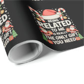 Verbonden zijn met mij is het enige geschenk dat j cadeaupapier (Rol Hoek)