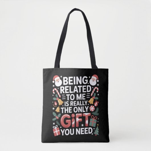 Verbonden zijn met mij is het enige geschenk dat j tote bag (Voorkant)