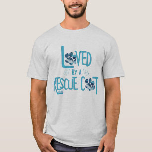 Verboren door een reddingskat t-shirt