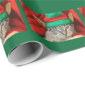Verboren kat in Elf-Pet Cadeaupapier (Rol Hoek)