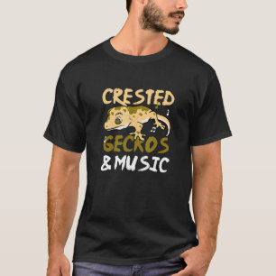 Verboren Muzieknoten en muzikant Clef Lizar T-shirt