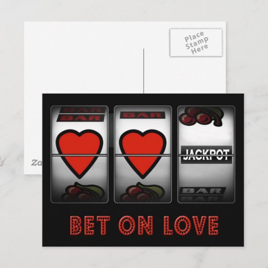 Verboren op liefde briefkaart (Voorkant / Achterkant)