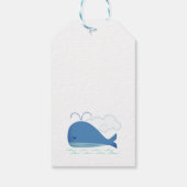 Verboren walvis cadeaulabel (Achterkant)