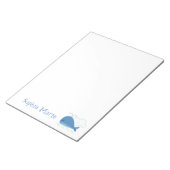 Verboren walvis notitieblok (Schuin)