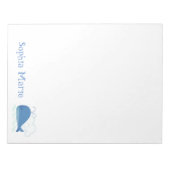 Verboren walvis notitieblok (Voorkant)