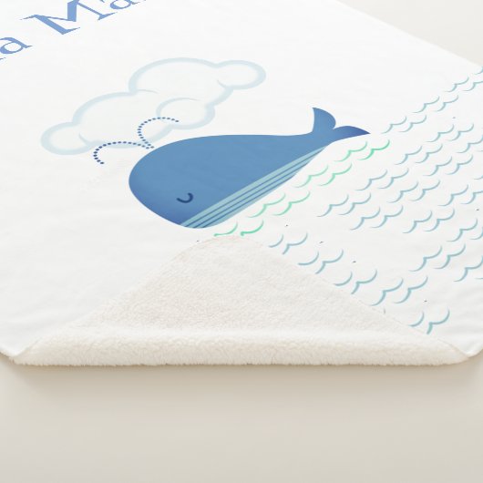 Verboren walvis sherpa deken (3/4)