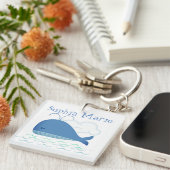Verboren walvis sleutelhanger (Voorkant Rechts)