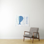 Verboren walvis wandkleed (In Situ (horizontaal))