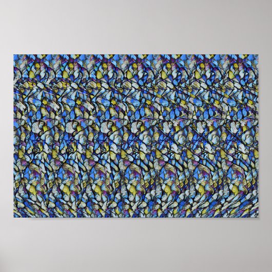 Verborgen 3D-afdruk Poster (Voorkant)