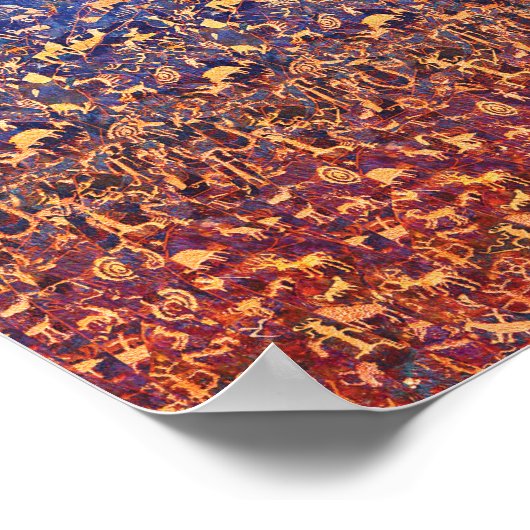 Verborgen 3D Stereogram Poster - Bewaker van het v (Hoek)