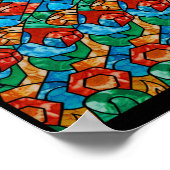 Verborgen 3D Stereogram Poster - Jolly Roger (Hoek)