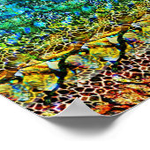 Verborgen 3D Stereogram Poster - Ocean Creats (Hoek)