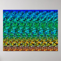 Verborgen 3D Stereogram Poster - Ocean Creats