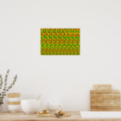 Verborgen 3D Stereogram Poster - Puzzled Gorilla (Kitchen)