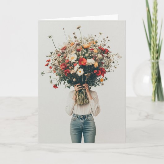 Verborgen achter de bloemen (Voorkant)