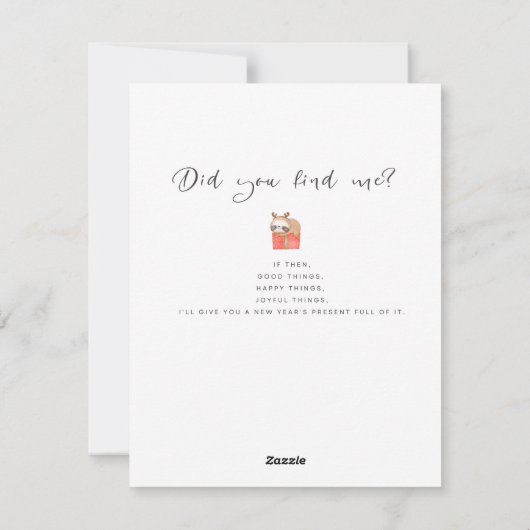 Verborgen Afbeelding Kerst Kaarten (Achterkant)