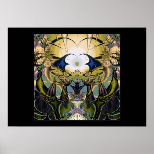 verborgen altaar in het moeras poster (Voorkant)