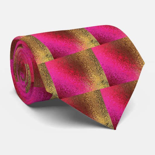 Verborgen Aztec Gold-Stropdas Stropdas (Opgerold)