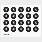 Verborgen Beperking Onzichtbare Beperking Autisme Ronde Sticker (Vel)