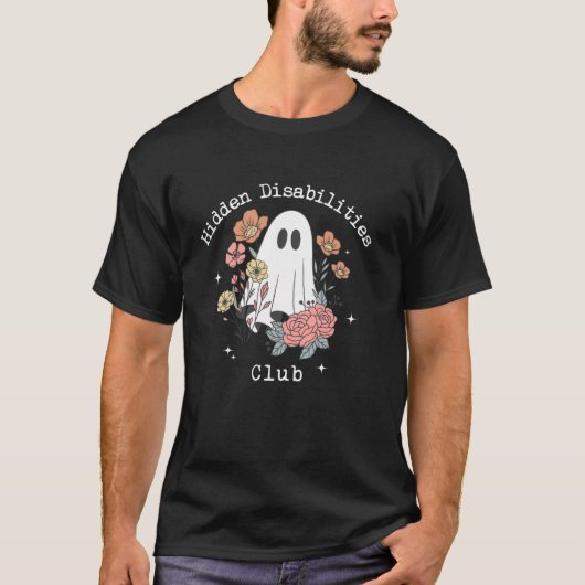 Verborgen Beperking Onzichtbare Beperking Autisme T-shirt (Voorkant)