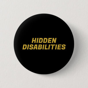 Verborgen Beperkingen Bewustzijn Ronde Button 5,7 Cm