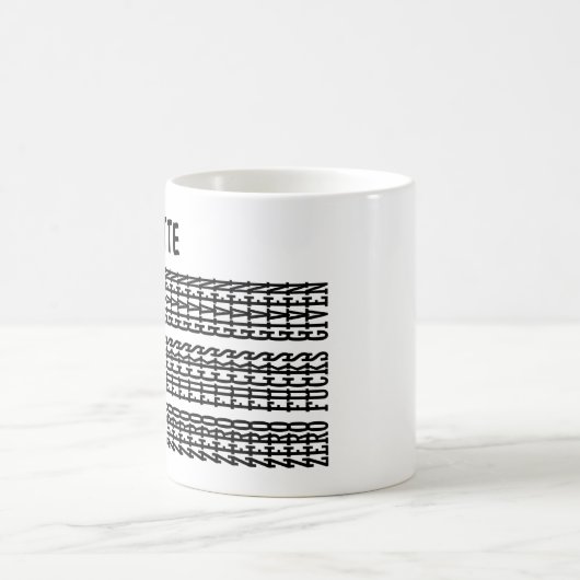 Verborgen bericht Aangepaste naam Sarcastisch cade Koffiemok (Center)