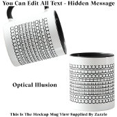 Verborgen bericht Coffeeholic 115b Funny Novelty Mok