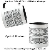 Verborgen bericht Koffiekoningin 115b Grappige nie Mok