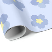 Verborgen bericht Vergeet me niet Cadeaupapier (Rol Hoek)