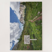 Verborgen berichtgebondenbergbloemen marry me Puzz Legpuzzel (Verticaal)