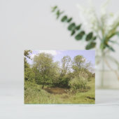 Verborgen Briefkaart Pond Photo (Staand voorkant)