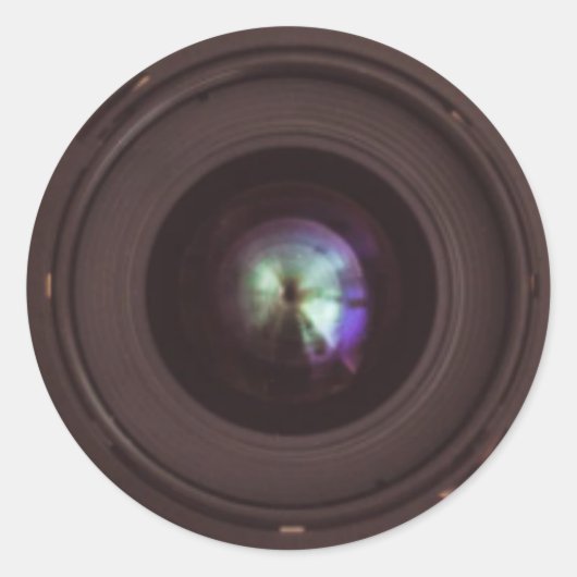 Verborgen Camera Sticker (Voorkant)